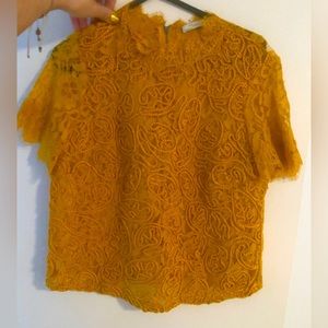 Zara lace top